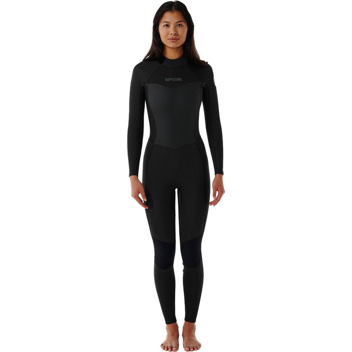 2024 Rip Curl Womens Dawn Patrol 5/3mm Back Zip Wetsuit 14XWFS - Black